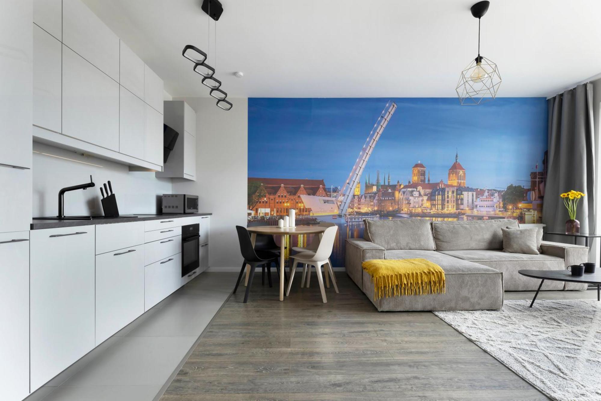 גדנסק Blue Raven Downtown Apartments מראה חיצוני תמונה